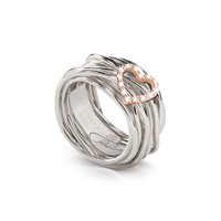 Ring Rubinia Woman in Silver AN330A-RBT